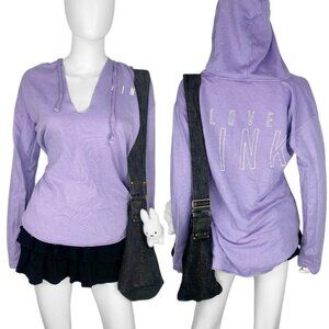 2012 2010s Victorias Secret PINK Purple Hoodie Sz S